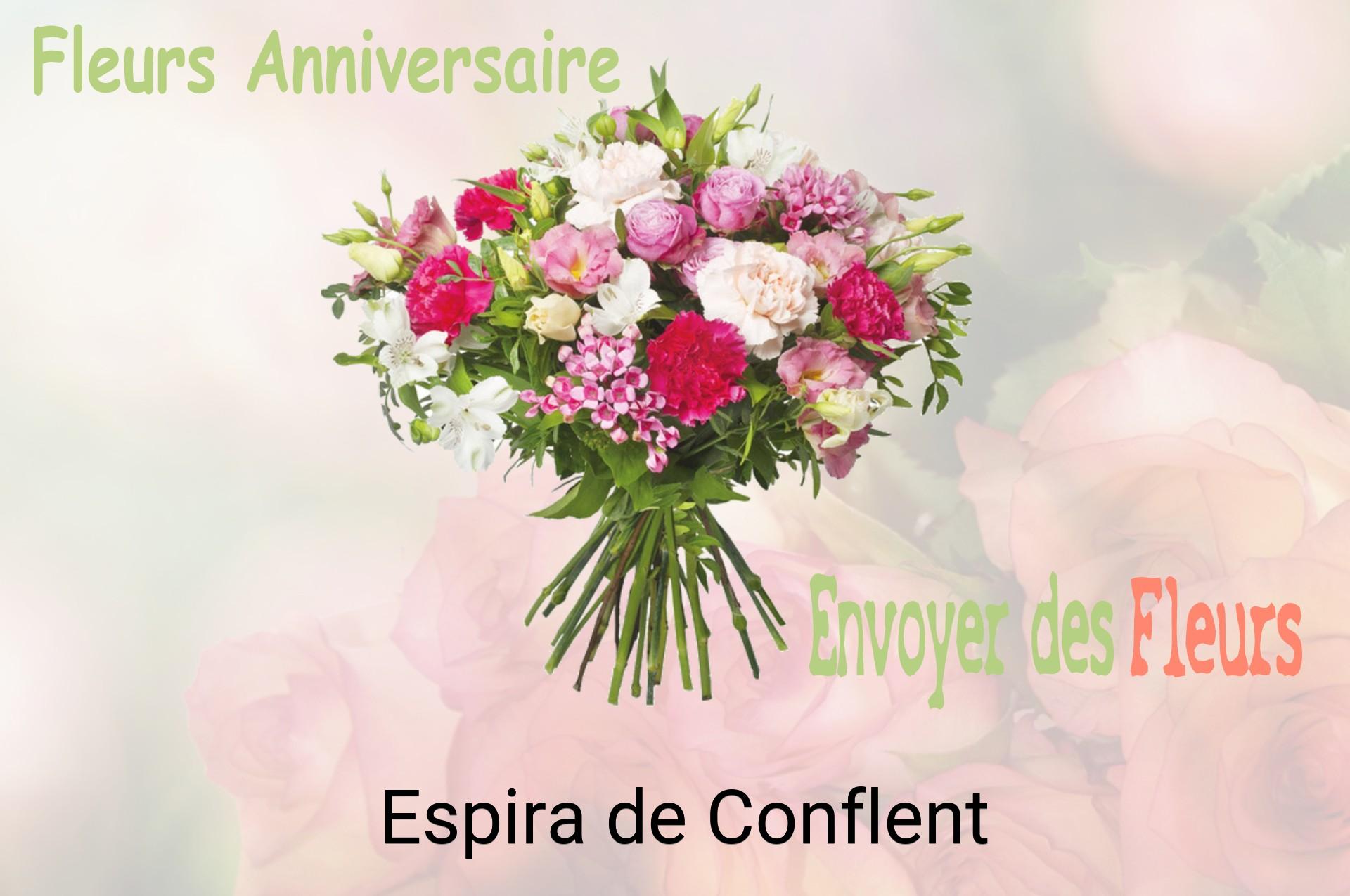 Bouquet de fleurs d’anniversaire livré à Espira-de-Conflent